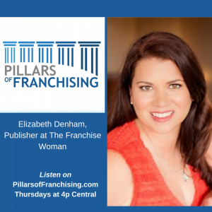 Pillars of Franchising - Elizabeth Denham, Publisher - The Franchise Woman - Co-host on Franchisegrade.com